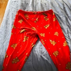 Christmas Lularoe gingerbread leggings
